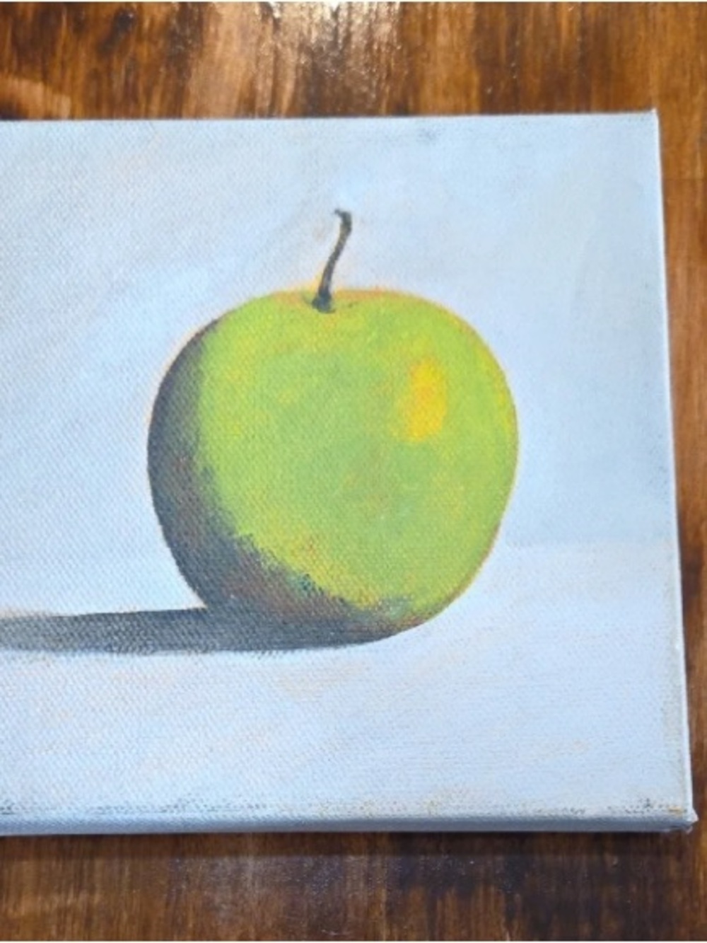 Green Apple Canvas Art